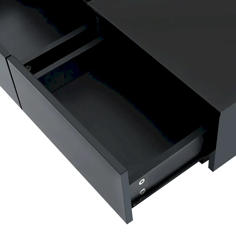 Modern Square Wood Coffee Table