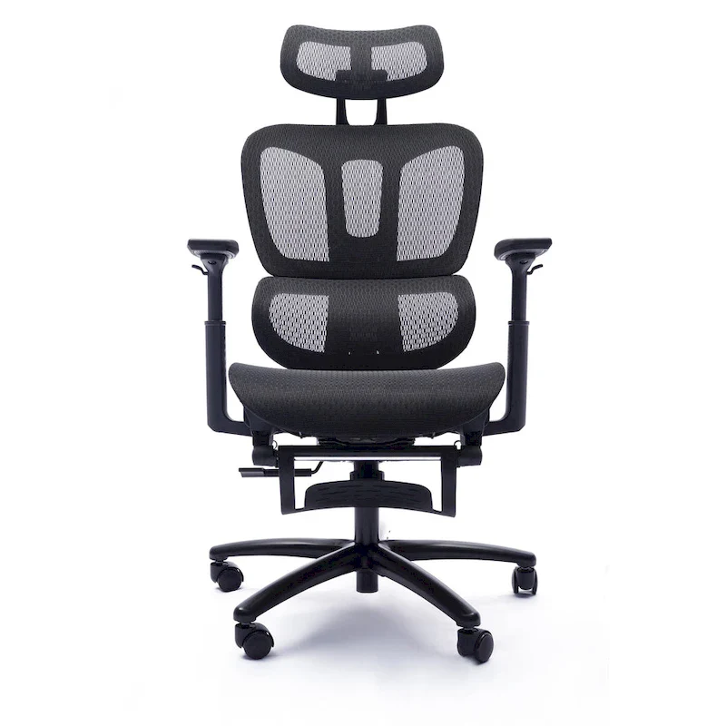 Sealy Huxley Ergonomic High-Back Mesh Office Chair with Adjustable Headrest and Armrests