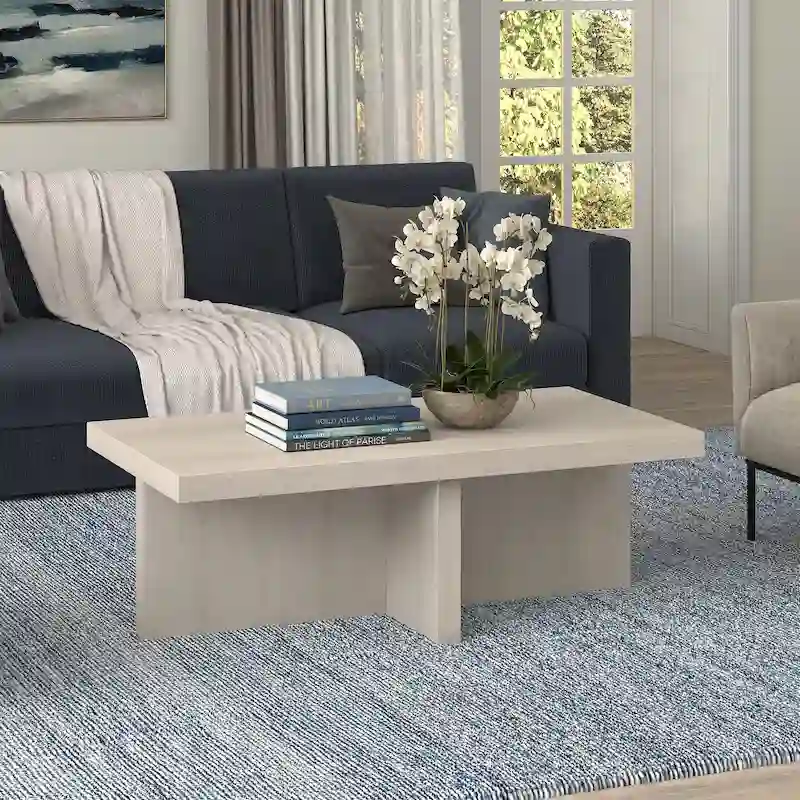 Elna 44 Wide Rectangular Coffee Table