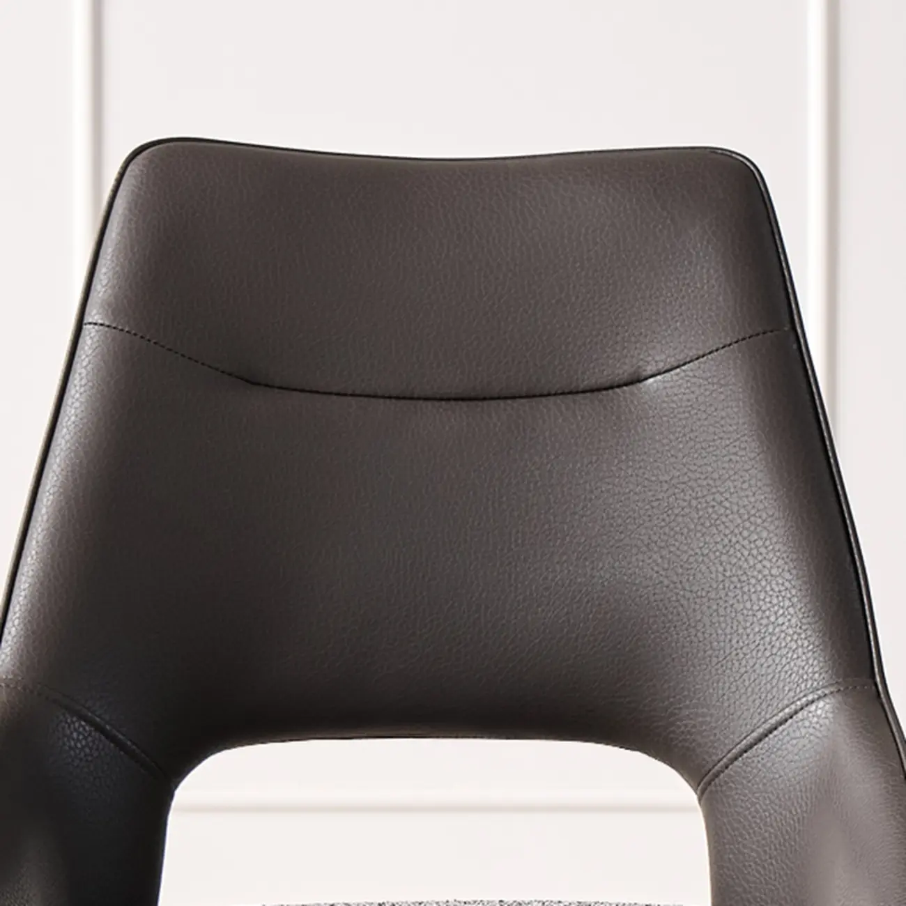 Modern Upholstered Open Back Armless Dining Chair