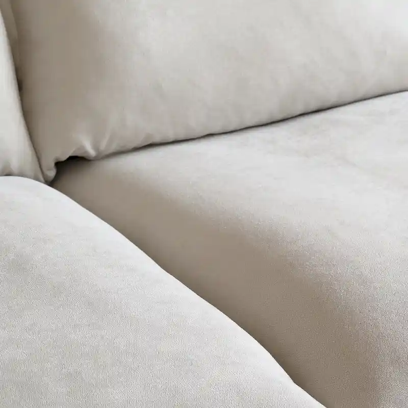 Modern Comfy Cloud Sofa Couch, Minimalist Down-Filled Sectional Sofas Couches, Cushion Covers Removable