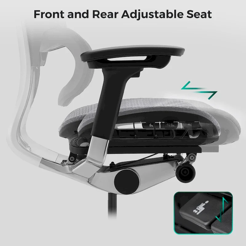 OdinLake High Back Office Chair Home Desk Chair Computer Chair Whitout Footrest
