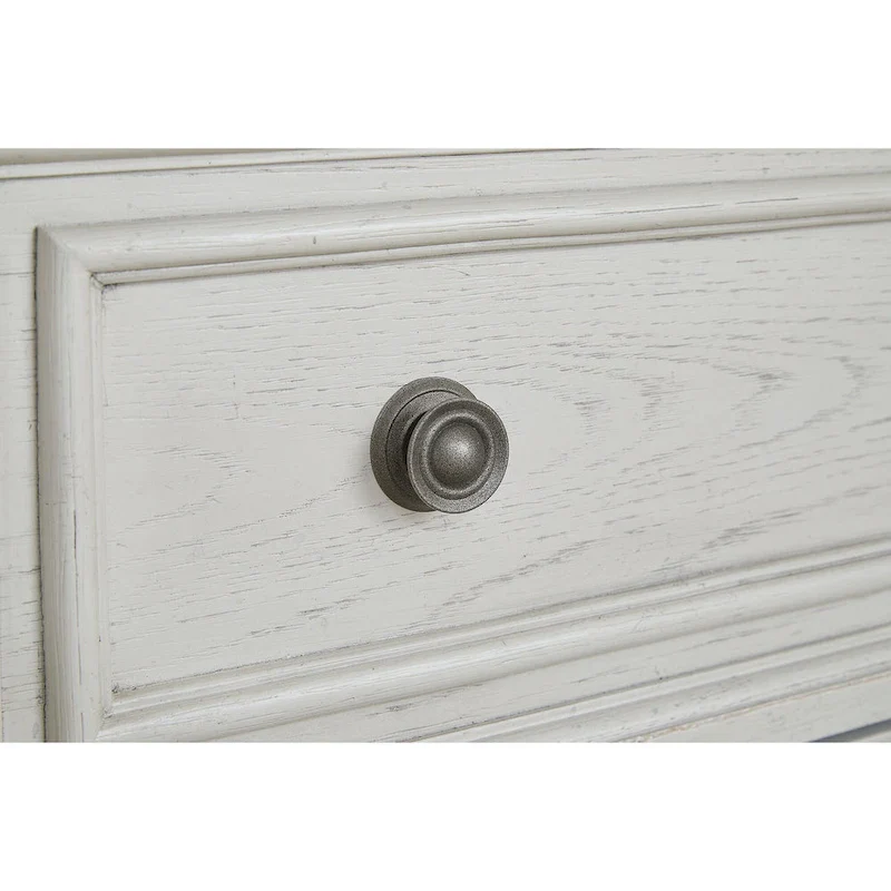 Antique White 7-Drawer Dresser | Single