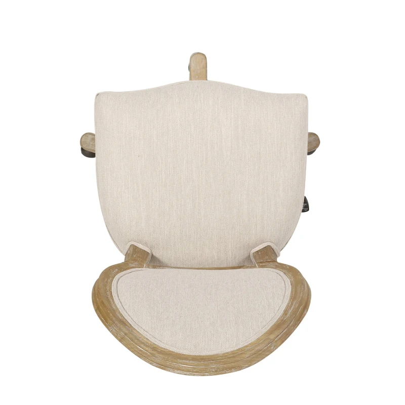 Pishkin Upholstered Swivel Office Chair by Christopher Knight Home