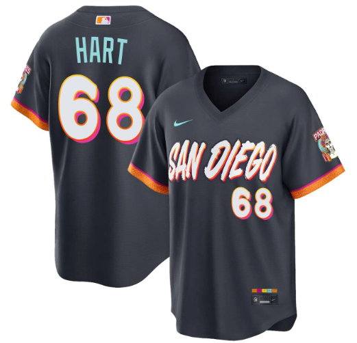 Kyle Hart San Diego Padres City Connect Stadium Jersey