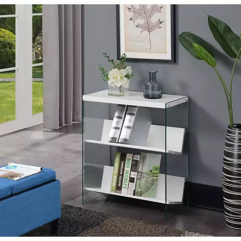 27.75" SoHo Bookcase White - Breighton Home