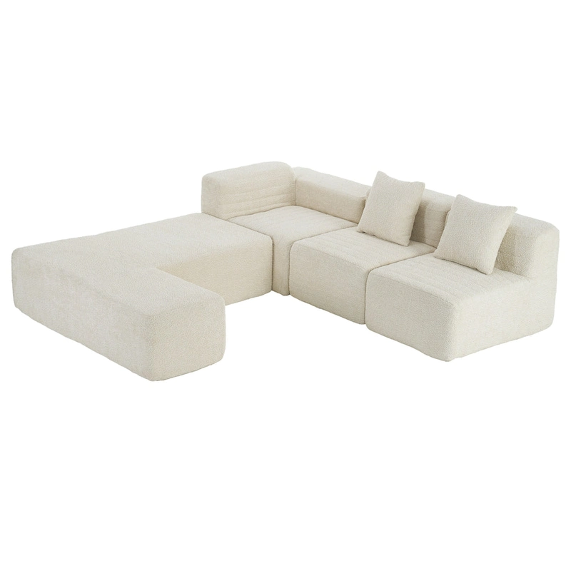 Sectional Sofa Full-compressed Sofa Couch Free-combined Sofa