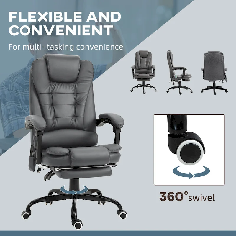 Massage Office Chair High Back Executive Recliner