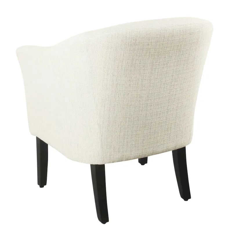 Kingswell Natural Textured Barrel Accent Chair