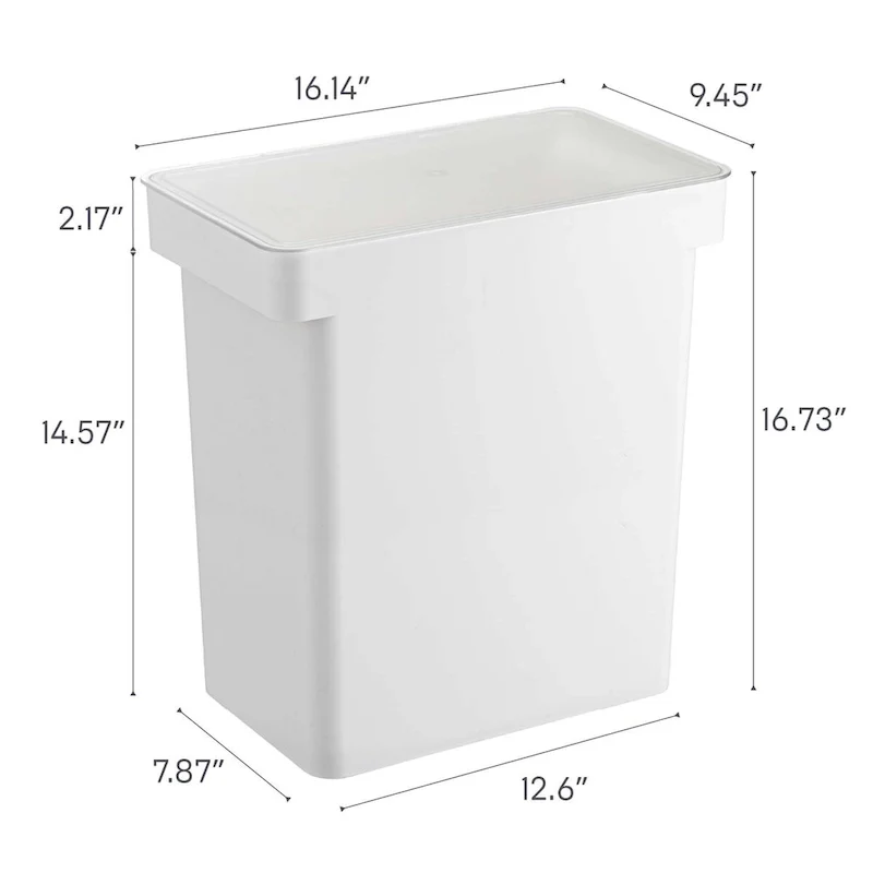 Rolling Airtight Pet Food Container (25 lbs.), Polypropylene, Extra Large, 6.6 gallons, 25 liters