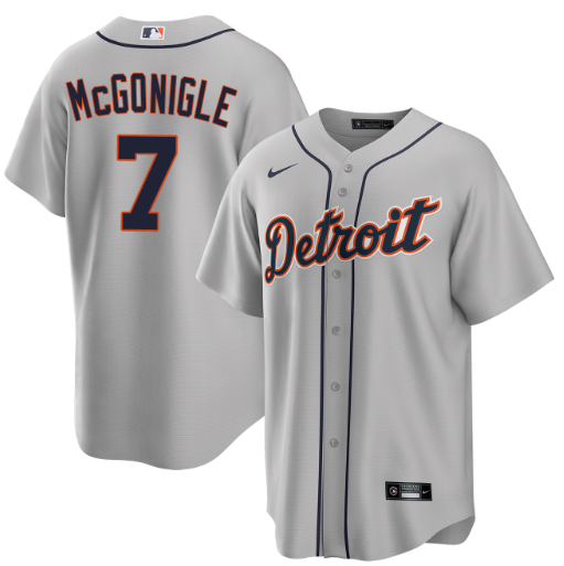 Kevin McGonigle Detroit Tigers Road Jersey