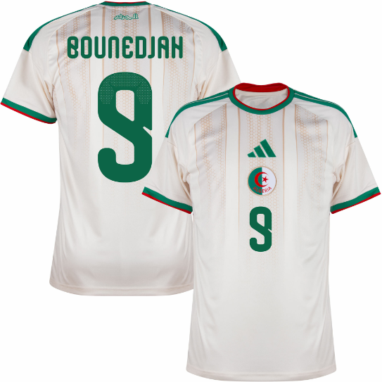 Algeria Home Bounedjah 9 Jersey 2026-2027