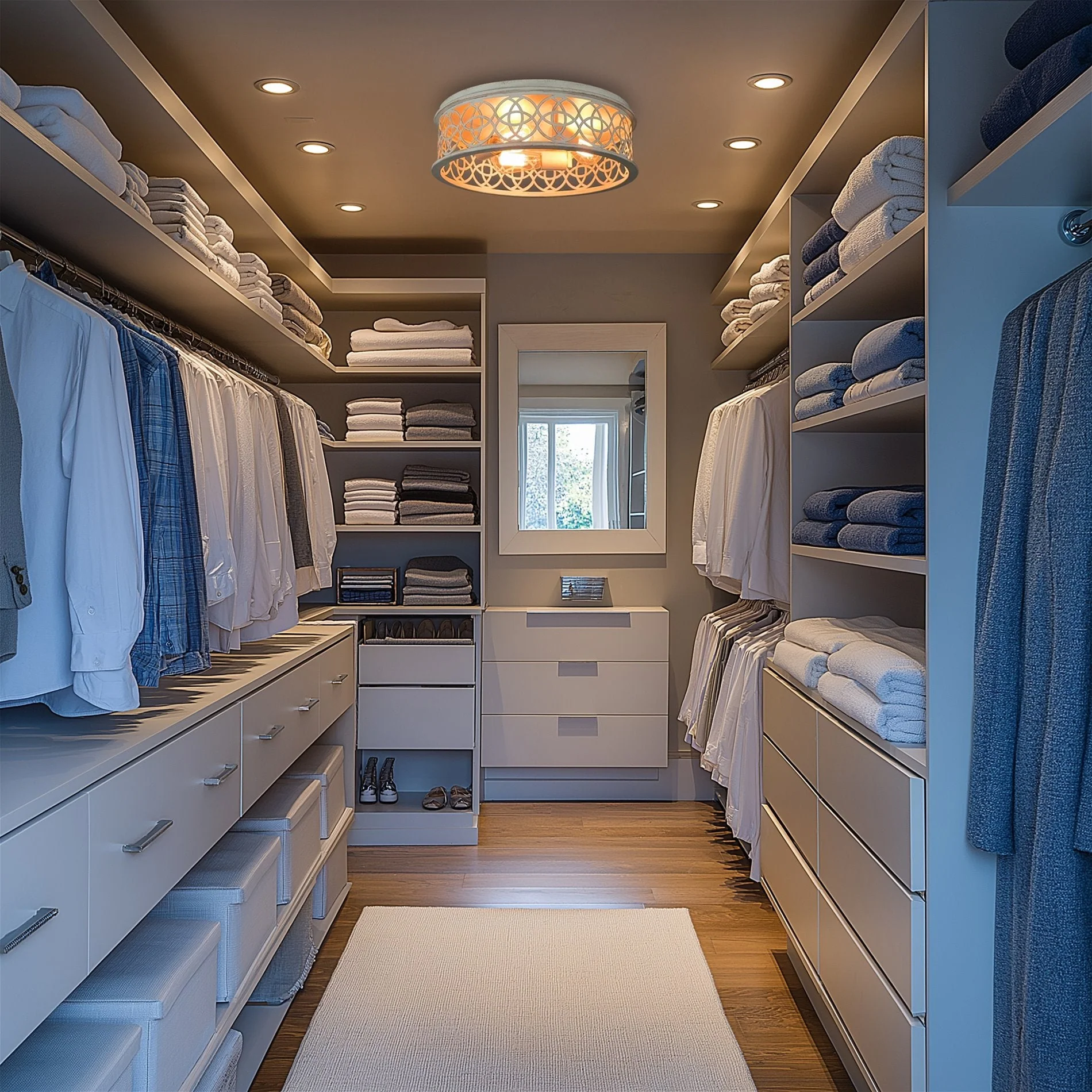 Blythe 17 3-Light Rustic Farmhouse Flush Mount Ceiling Light