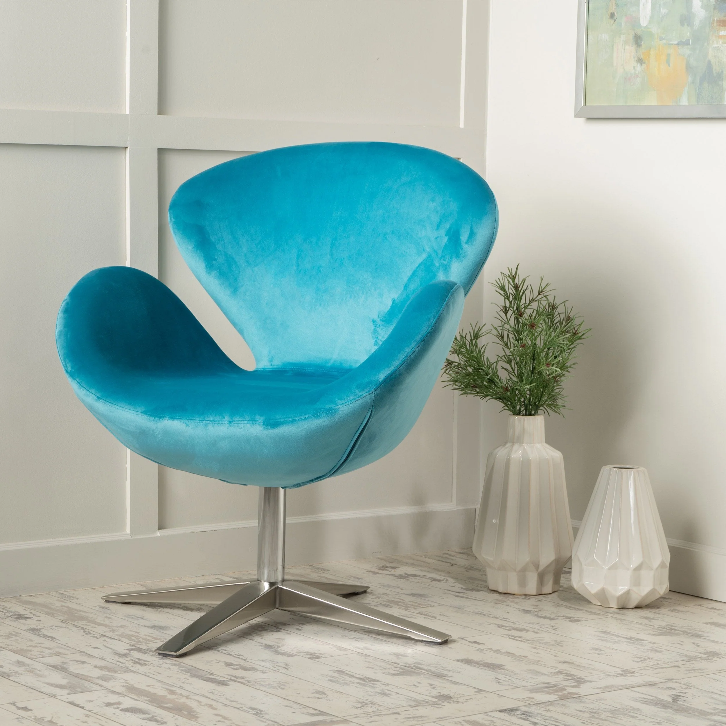 Retro Modern Swivel Chair - NH696112