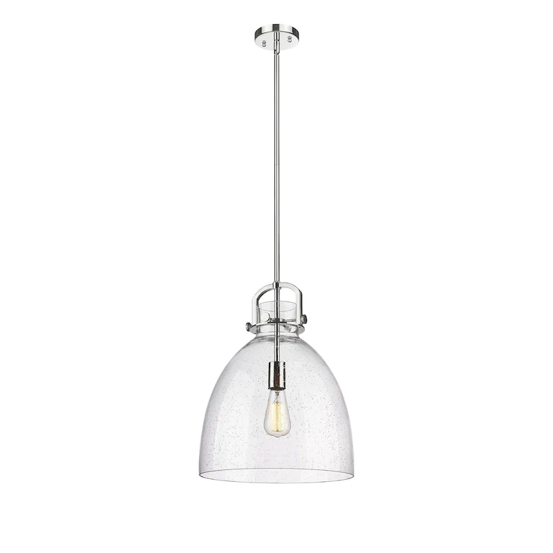 Innovations Lighting Newton Bell - 1 Light 14  Stem Hung Pendant