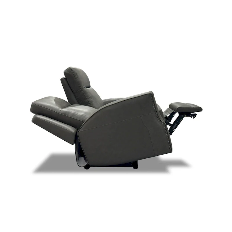 Maxwellton Cedar Power Reclining Loveseat with Power Headrests and Lumbar by Flexsteel - 56  x 42  x 39