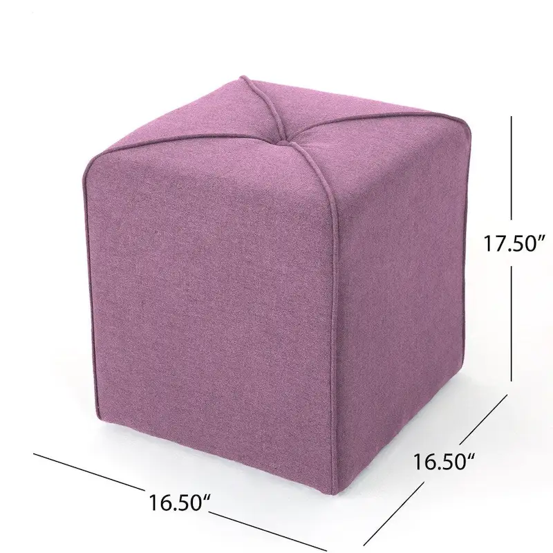 Kenyon Fabric Square Ottoman by