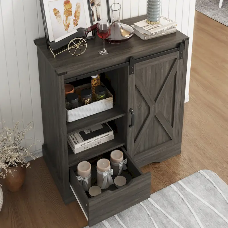 Accent Cabinet with Drawers - N/A