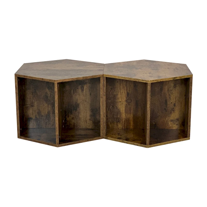 Hexagonal Coffee Table Side Table Nightstand