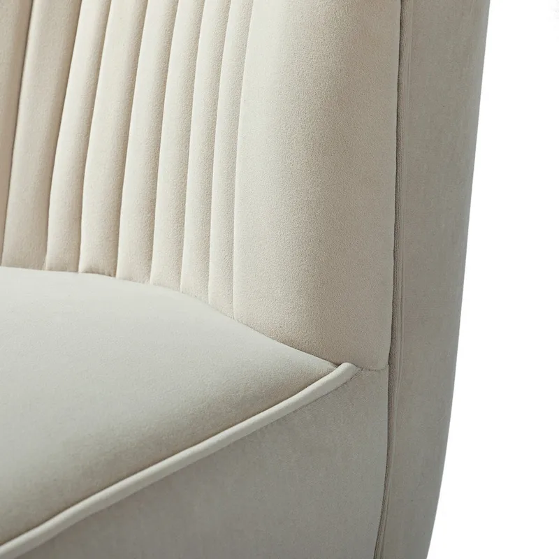 Barto Upholstered Side Chair with Tufted Back Set of 2 by HULALA HOME