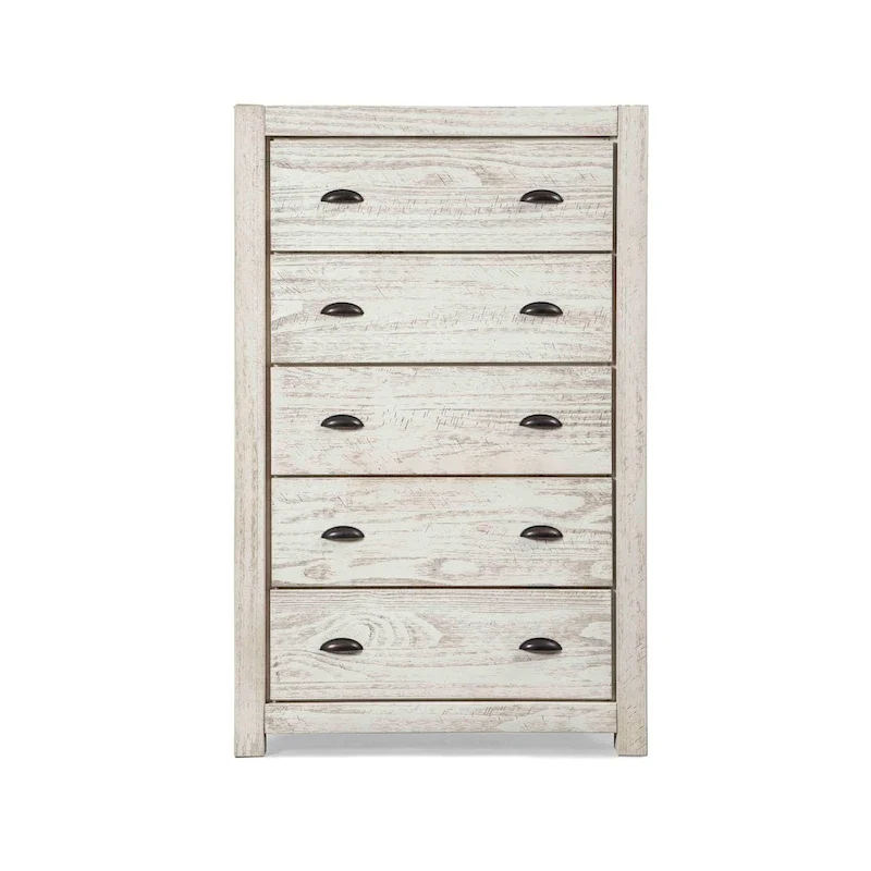 Montauk 5-drawer Solid Wood Chest