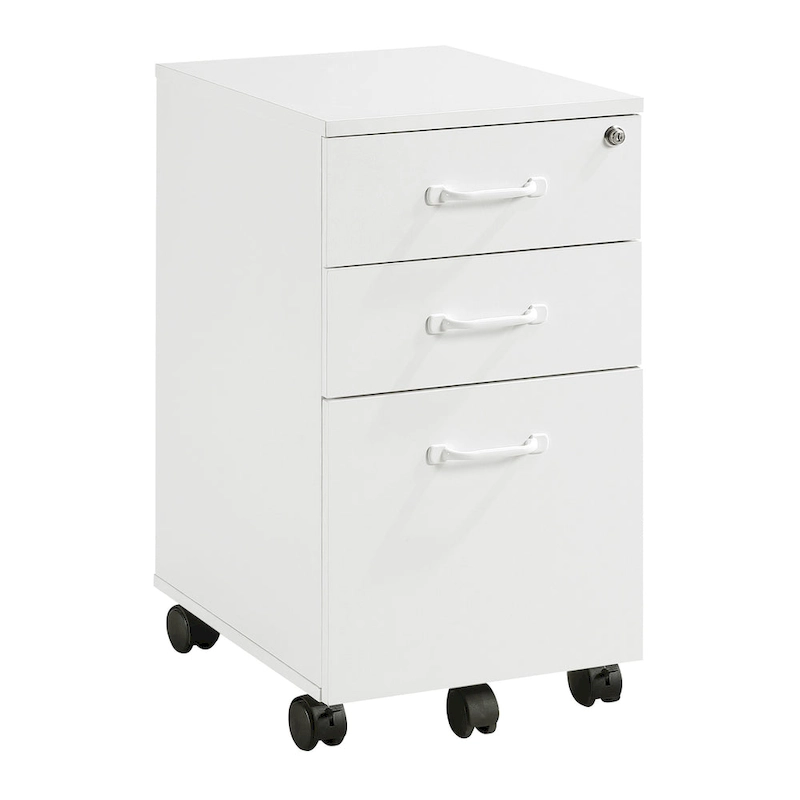 Prado 3-Drawer Mobile File Cabinet