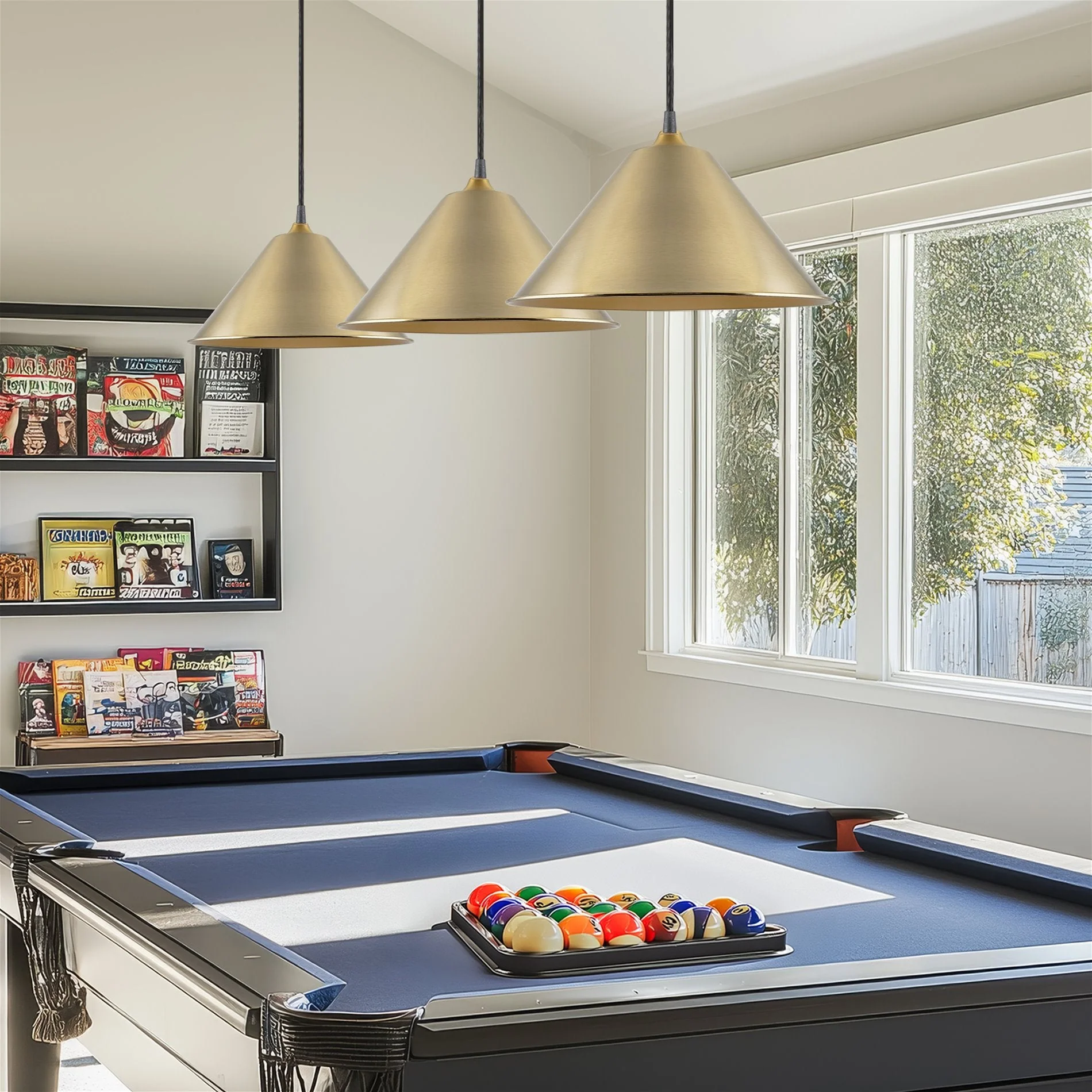 14 Industrial Metal Cone Replacement Shades, 3-Pack