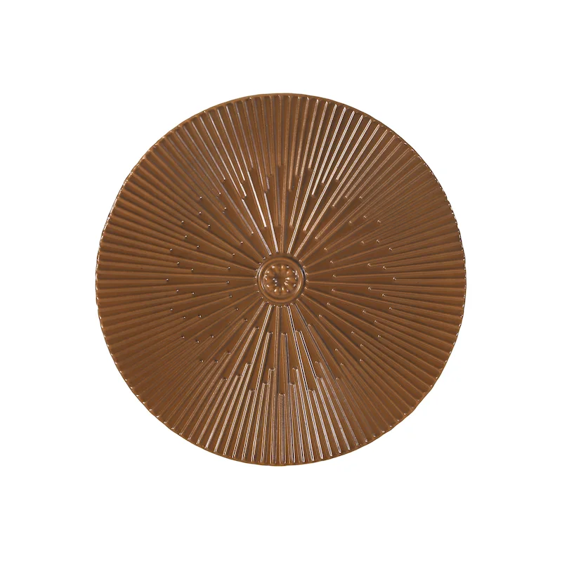 Langseth Iron Sunburst Side Tables (Set of 2) by Christopher Knight Home