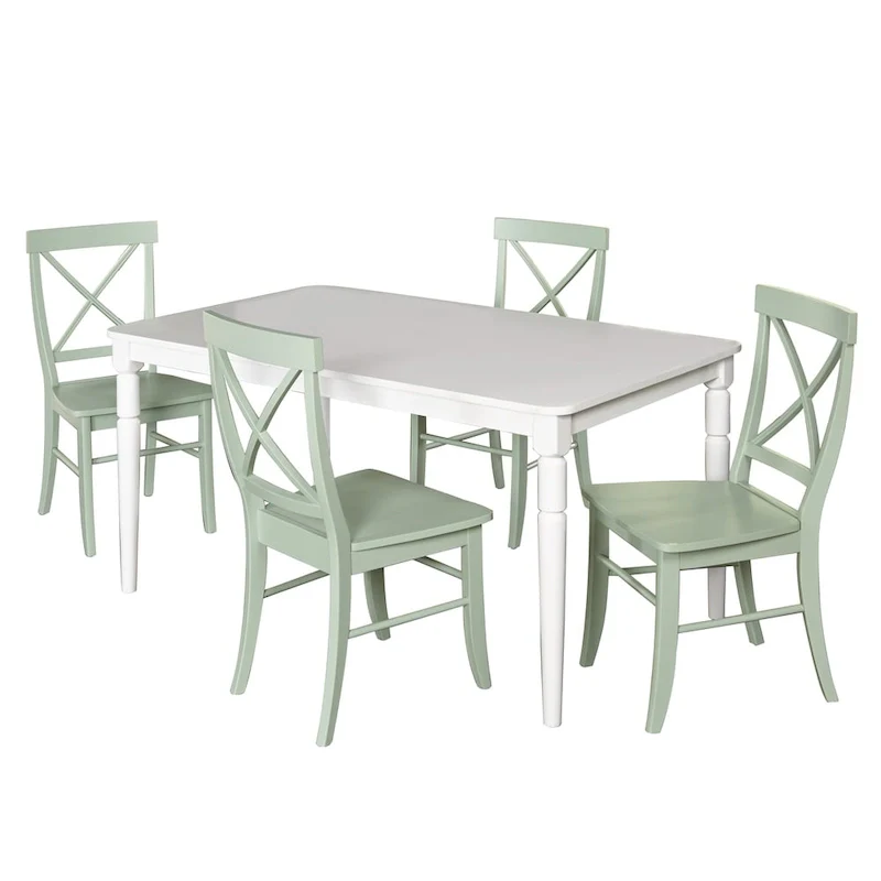 Simple Living 5-piece Albury Cross Back Dining Set