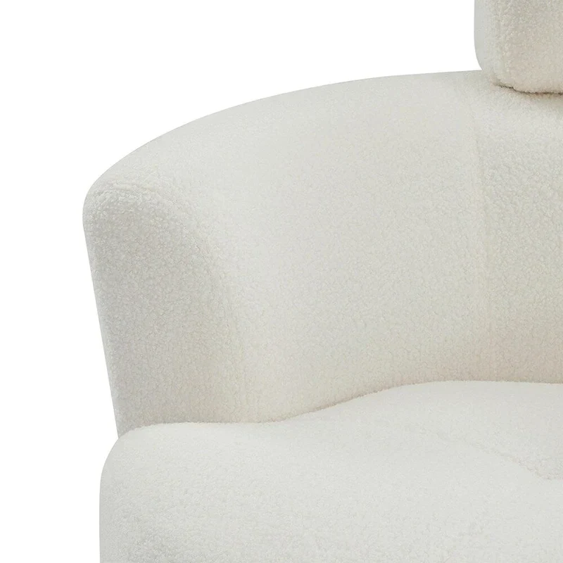 360Swivel Chair Upholstered Accent Barrel Chair