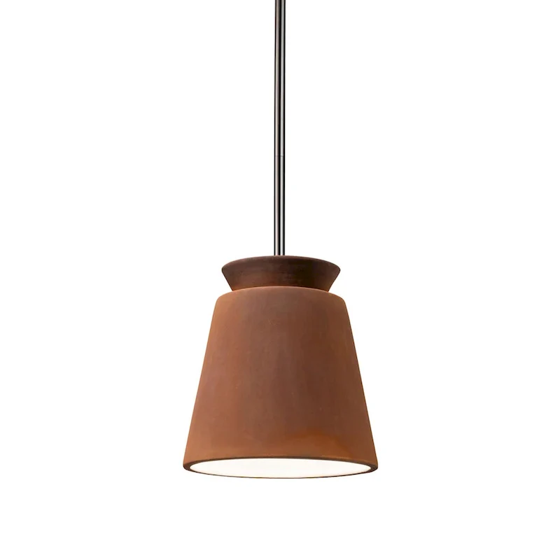 Justice Design Group Small Trapezoid Pendant - Rigid Stem