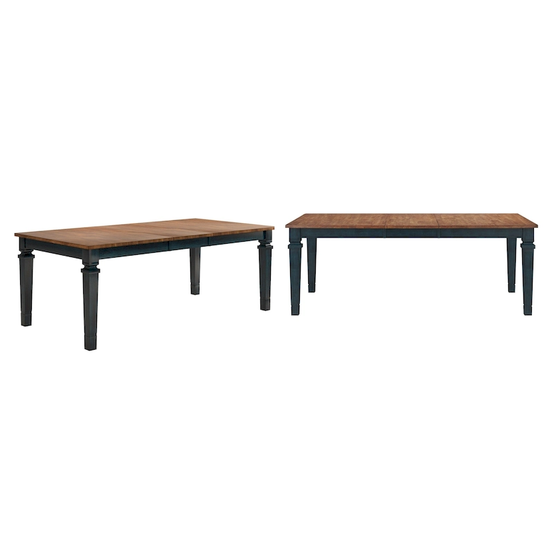 Vikos Solid Wood 64-82 Extendable Dining Table