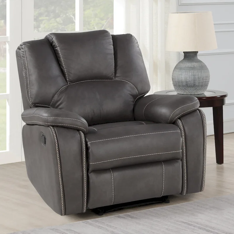 Steve Silver Kameryn Faux Leather Reclining 3-Piece Set