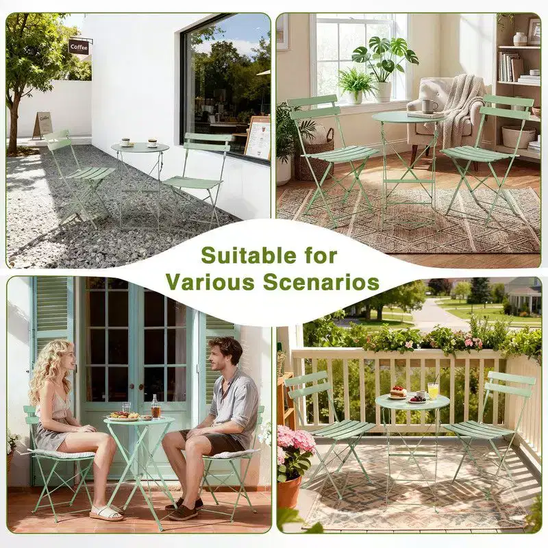 Karl Home 3-Piece Patio Dining Set