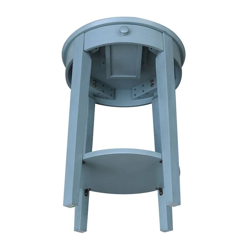 Solid Parawood Philips Accent Table