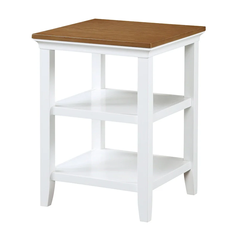 Convenience Concepts Tribeca End Table with Shelves