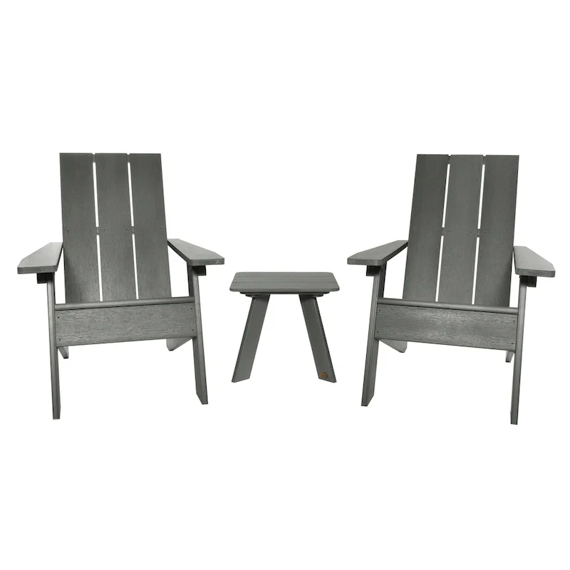 HIGHWOOD 3-piece Adirondack Chairs and Side Table Set