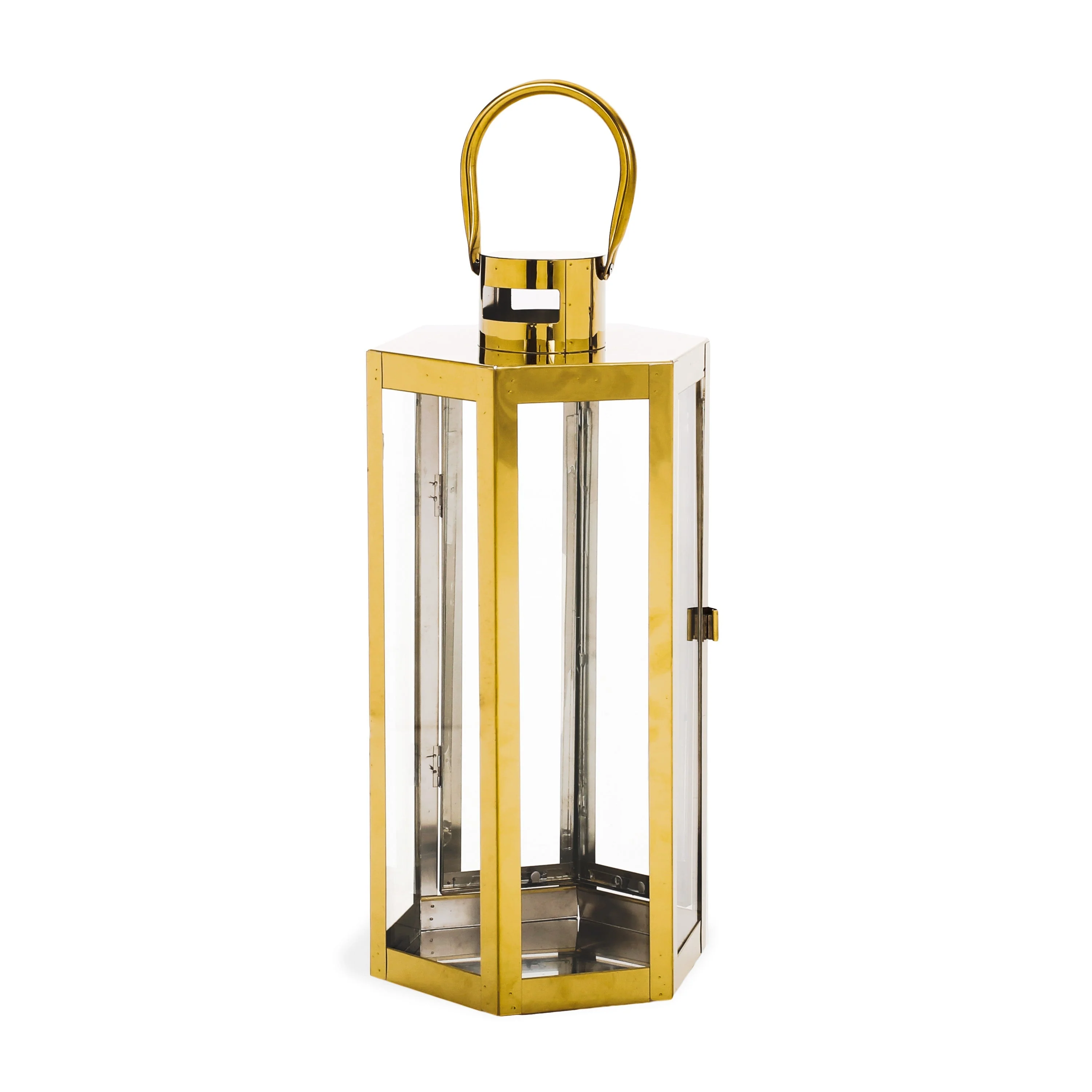 Baton Outdoor 16 Modern Stainless Steel Lantern