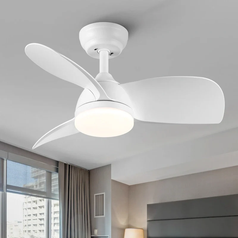 Clihome 60  Intergrated 5 Fan Blade LED Ceiling Fan with Remote