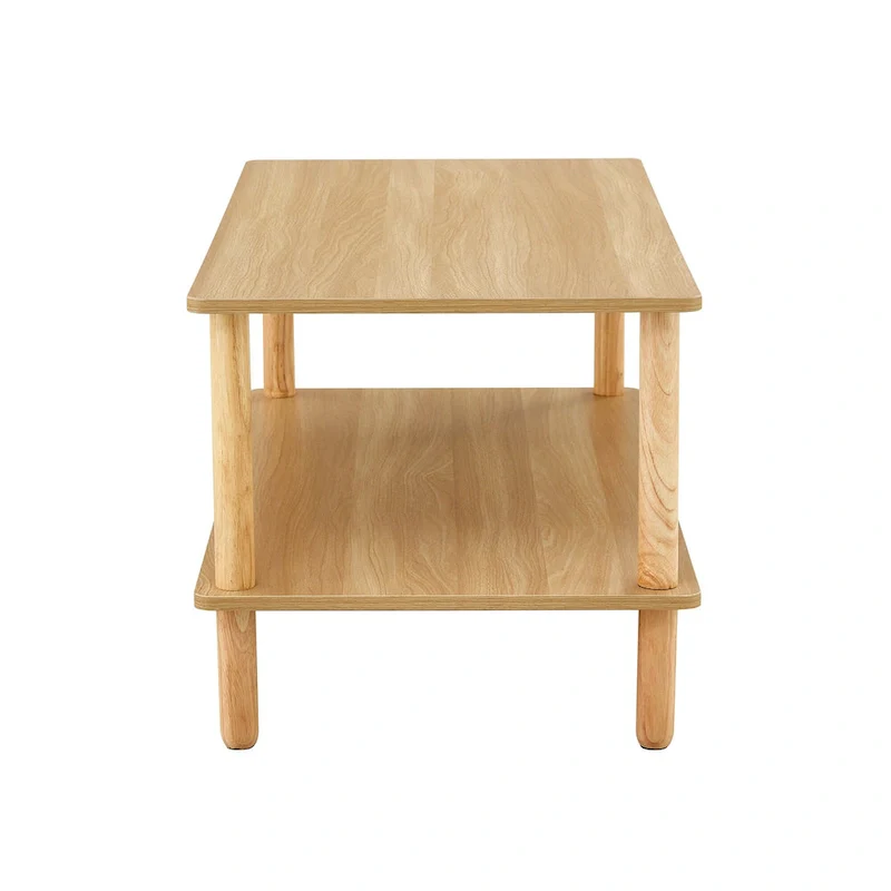 Living Room Rectangular 2-Tier Coffee Table