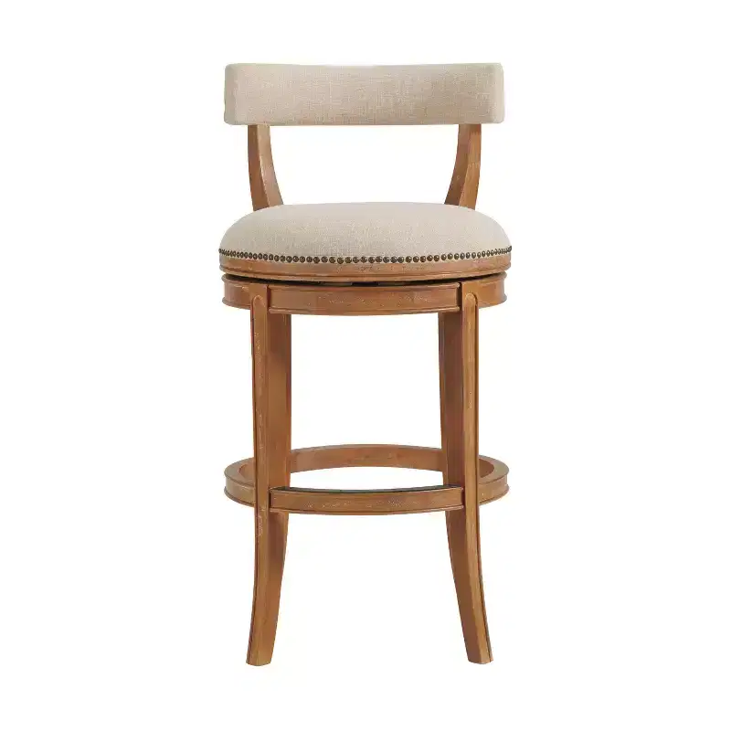 Set of 2 Hanover Swivel Bar Height Stools - Alaterre Furniture