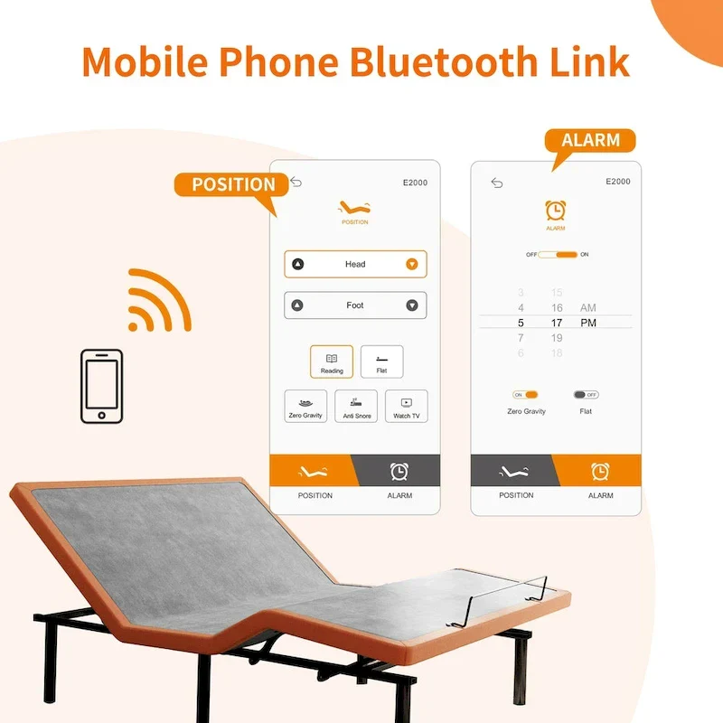 ESHINE Adjustable Bed Frame