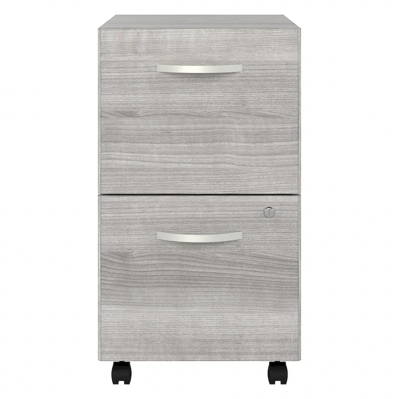 Hybrid 2 Drawer Mobile File Cabinet by Bush Business Furniture