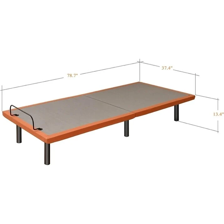 ESHINE Adjustable Bed Frame, with Massage