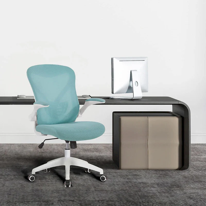 Ergonomic Mesh Office Chair with Nylon Base and Tilt Mechanism