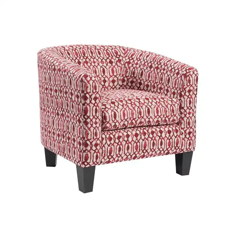 Grafton Home Enzo Upholstered Accent Barrel Chair