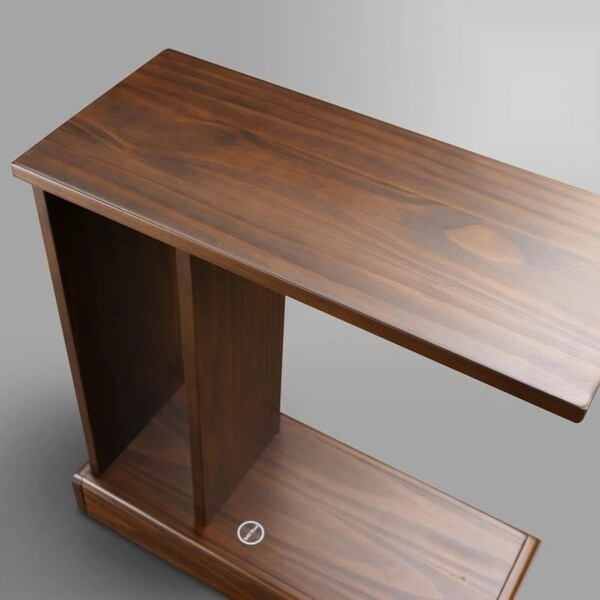 Monroe C-Table with Concealed Drawer, Concealment Furniture