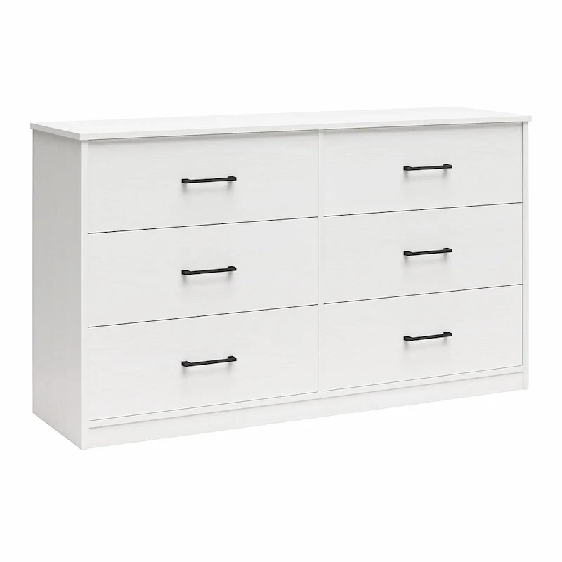 BrEZ Build Pearce Wide 6 Drawer Dresser