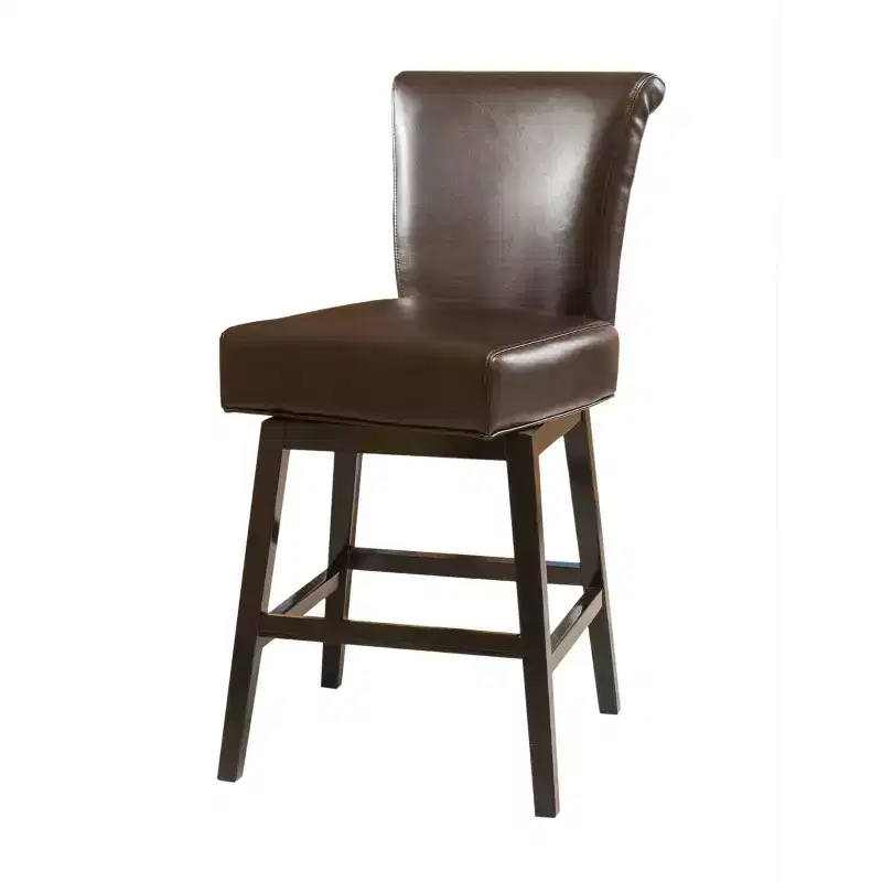 Swivel Bar Stool Counter Stool Dining Chair Pub Kitchen Stool -ModernLuxe