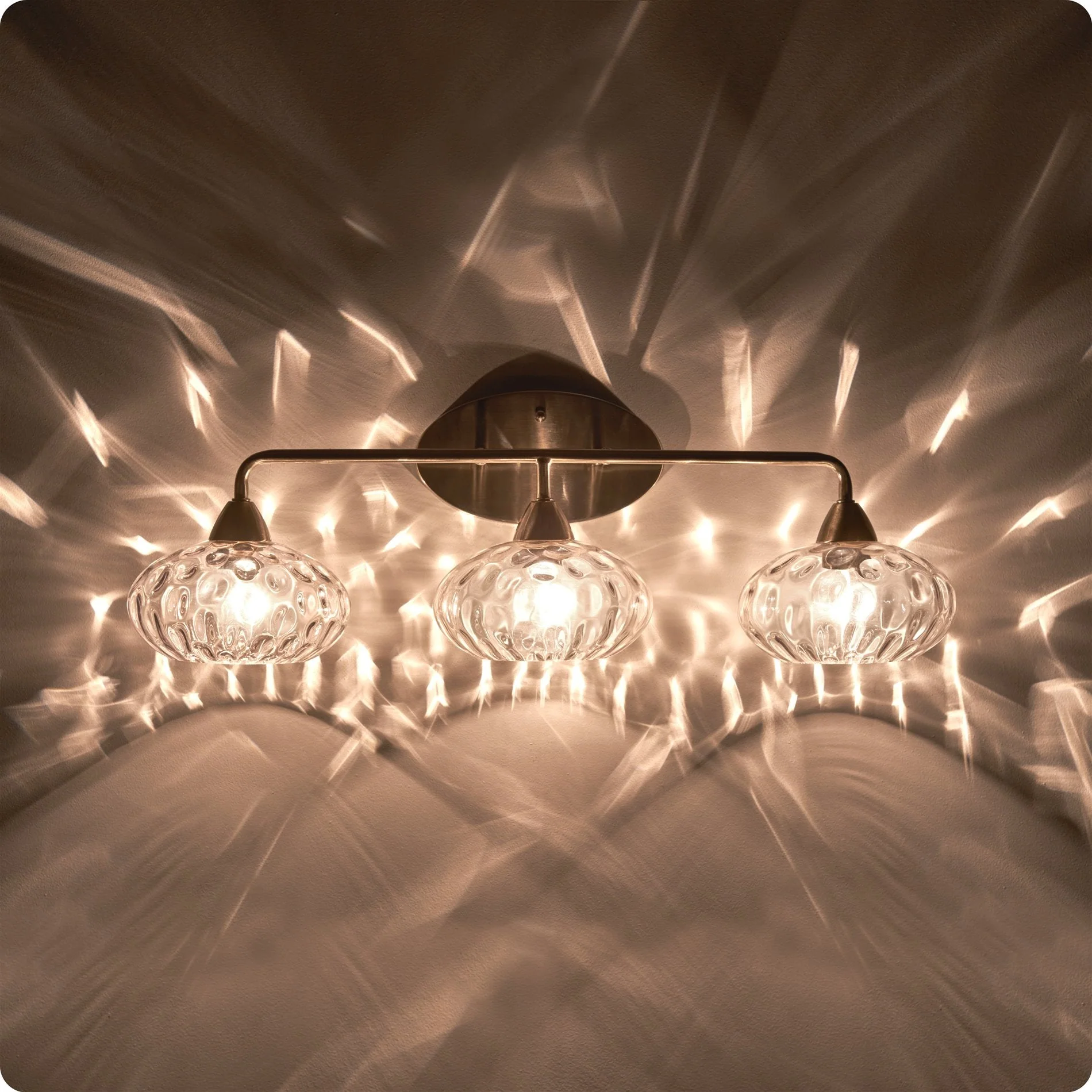 Marina 26 Modern 3-Light Vanity / Bathroom Light